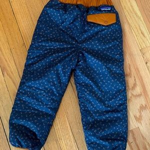 Patagonia puff ball pants 4T